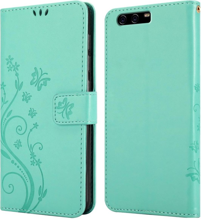 Produktbild Cadorabo Flower Book Cover (Huawei P10)