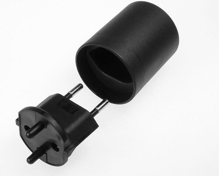 Produktbild Elbro Übergangstecker T11/Schuko 2P schwarz