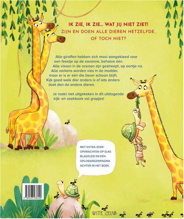 Productafbeelding Mijn grote dierenzoekboek - Ik zie, ik zie...