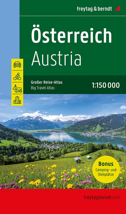Produktbild Österreich, Autoatlas 1:150.000, freytag & berndt (freytag & berndt, Deutsch)
