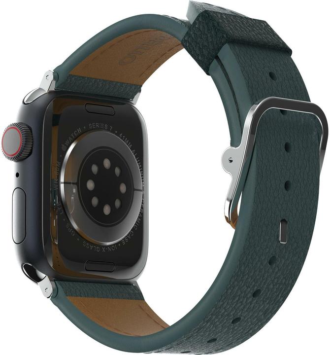 Actual product image OtterBox Symmetry Cactus Leather Watch Band for Apple Watch 9/8/7 45mm (42 mm, 44 mm, 45 mm, Vegan Leather)
