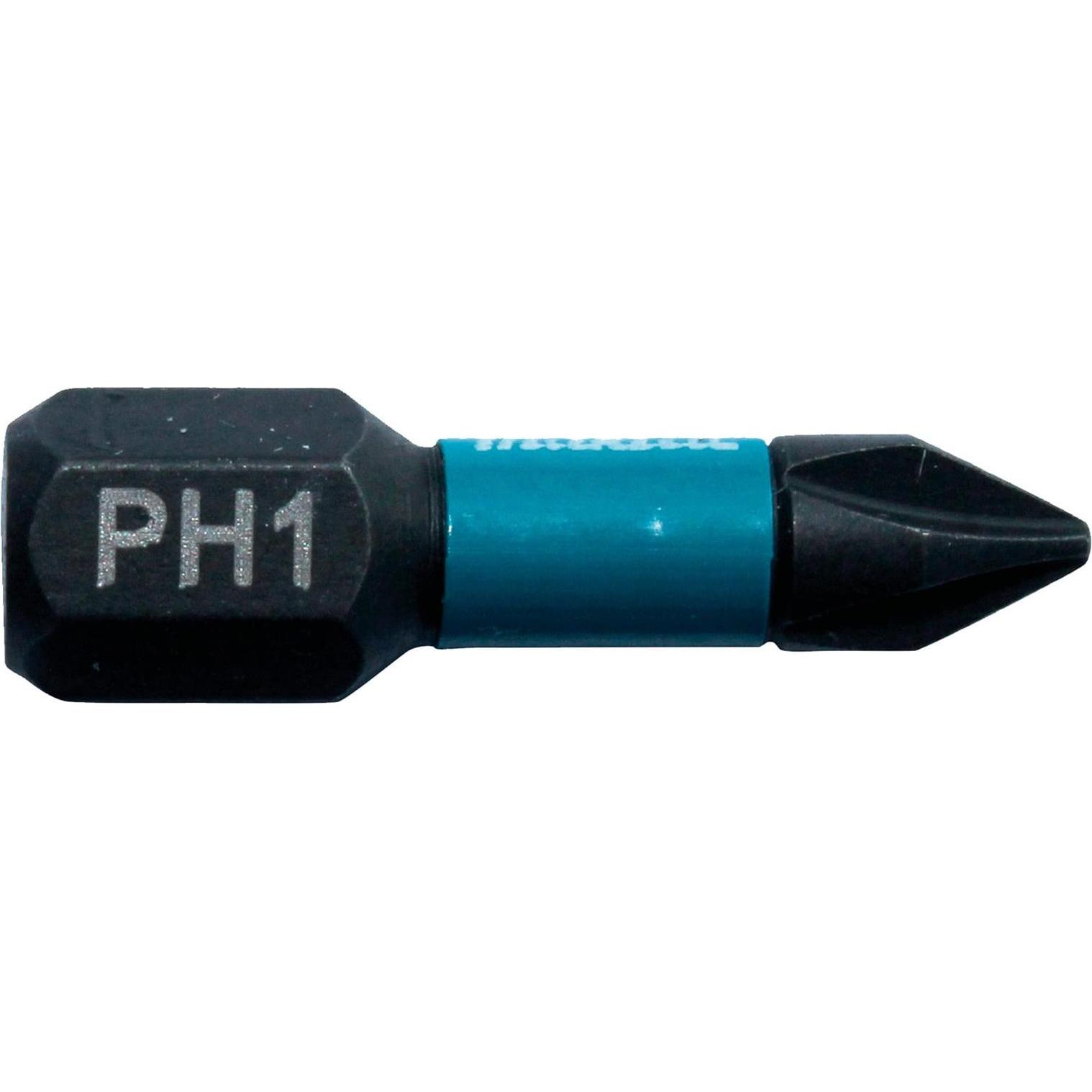 Makita, Chiave a bussola, Punta per cacciavite PH1, a percussione, 25 mm (Croce Phillips PH)