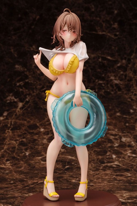 Actual product image Daiki Kougyo Original Illustration by Vispo Statue 1/6 Deatte Toku Suru Onnanoko Tokujo-chan Hinako Ootori illust