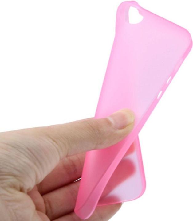 Actual product image König Design Protective Case Ultra Thin 0.3mm TPU Apple iPhone 5 & 5s Pink Transparent (Apple iPhone 5)