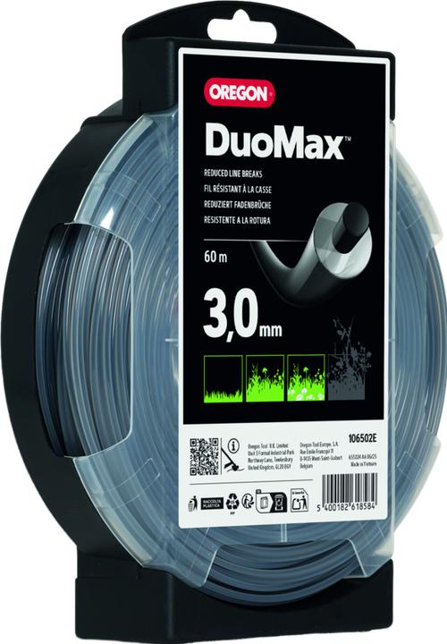 Produktbild Oregon Faden Duoline 3.0 mm x 60 m (Rasentrimmer, Gartenmaschinen Ersatzteile)