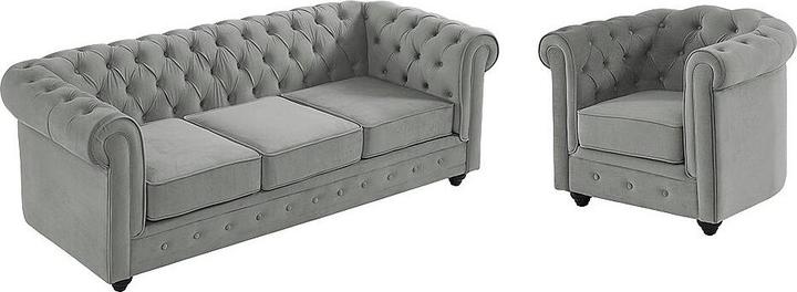 Produktbild Vente-unique Chesterfield (3-Sitzer)