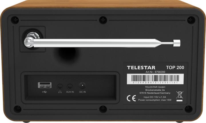 Produktbild Telestar Top 200 (Internetradio, DAB+, FM, Bluetooth, WLAN)