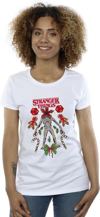 Produktbild Netflix Stranger Things Christmas Demogorgon TShirt (L)