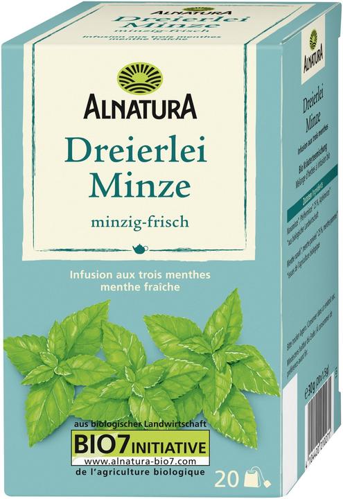 Alnatura Bio Minze Dreierlei Tee (30 g)