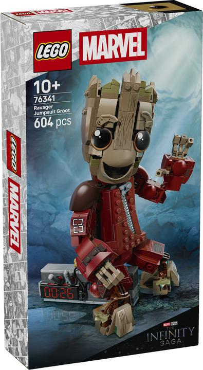Immagine prodotto LEGO Marvel Super Heroes Groot in tenuta da Ravager (76341, LEGO Marvel)