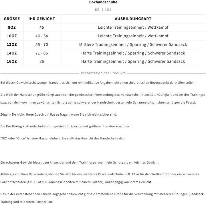 Produktbild Venum Contender 1.5 XT (12 OZ, One Size)