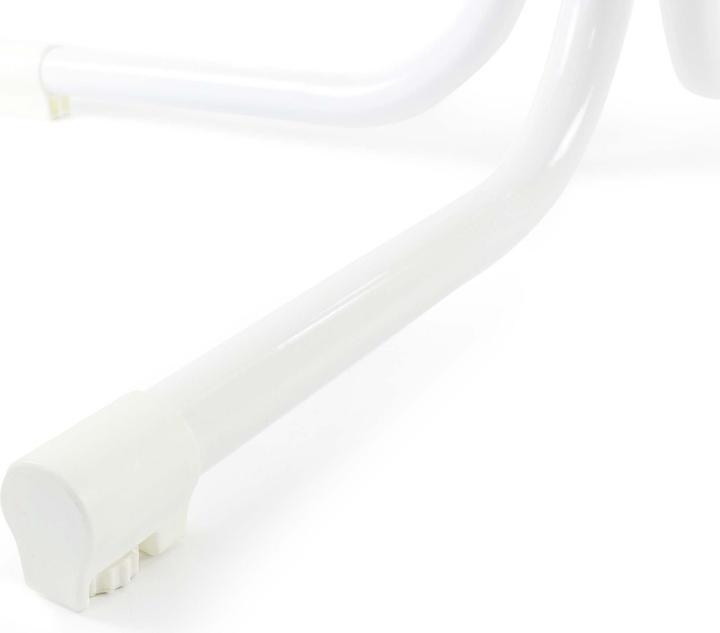 Image du produit Wiltec Table de bistrot pliante Toboli Blanc Ø 70 cm Table de bar Table de fête ronde