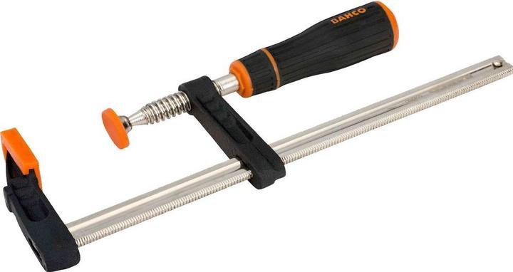 Produktbild Bahco Schraubzwinge mit gummiertem Griff, 500 x 120 mm (500 mm)