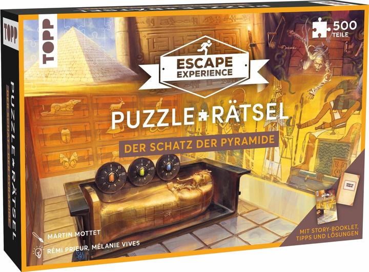 Escape Experience – Puzzle-Rätsel – Der Schatz der Pyramide (500 Teile)