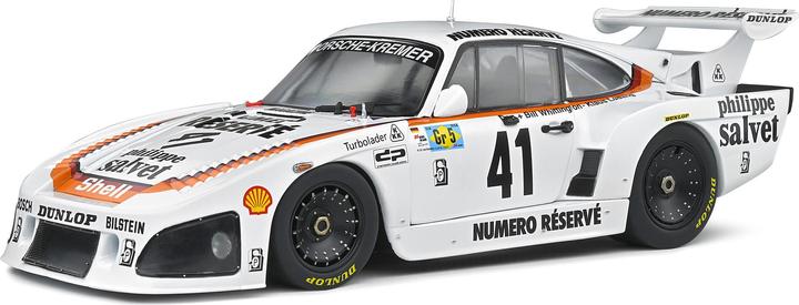 Image du produit Solido 1:18 Porsche 935 K3 blanche #41
