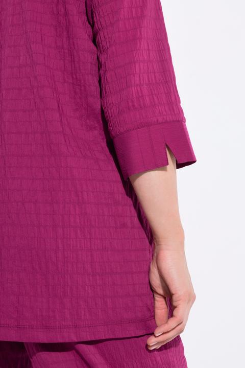 Actual product image Ulla Popken Bubble Texture Blouse (62)