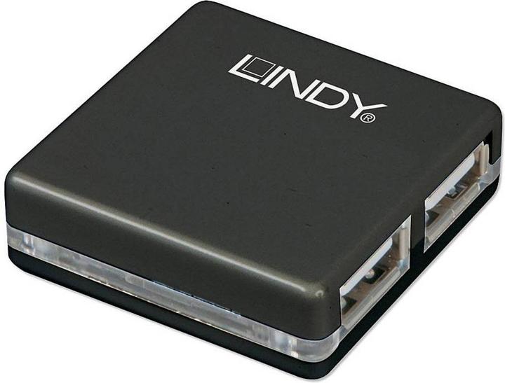 Image du produit Lindy USB 2.0 Mini Hub (USB-A, 2 ports)