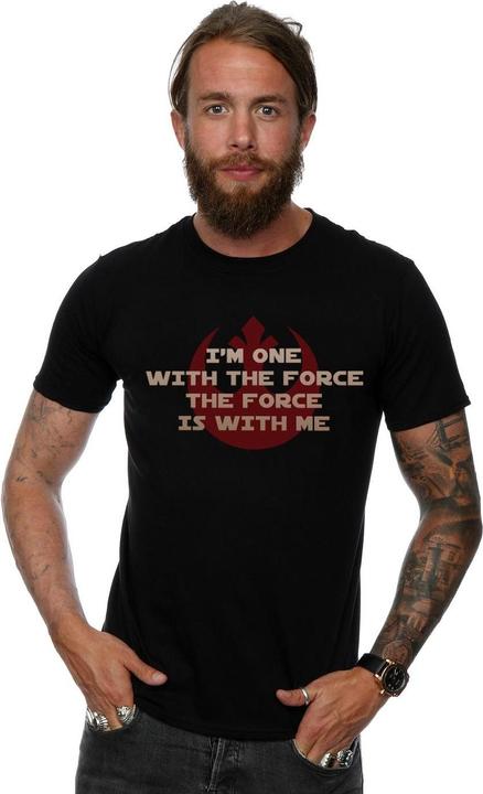 Produktbild Star Wars Rogue One I'm One With The Force Red TShirt (S)