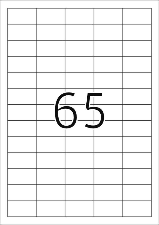 Image du produit Herma Étiquettes de congélation A4