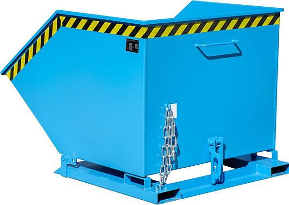 Produktbild eurokraft pro Kippmulde mit Klappmechanismus (1000 l)
