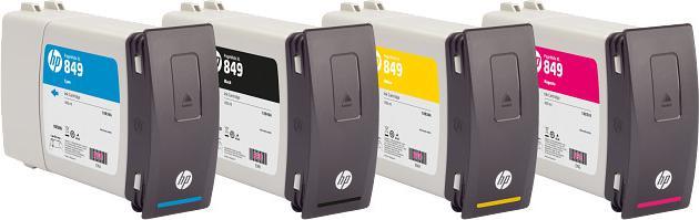 Actual product image HP 849 Mag PageWide XL Ink Crtg (M)