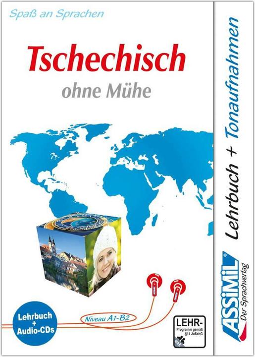 Immagine prodotto . Tschechisch ohne Mühe. Multimedia-Classic. Lehrbuch und 4 Audio-CDs (Tedesco, ASSiMiL GmbH, 1999)