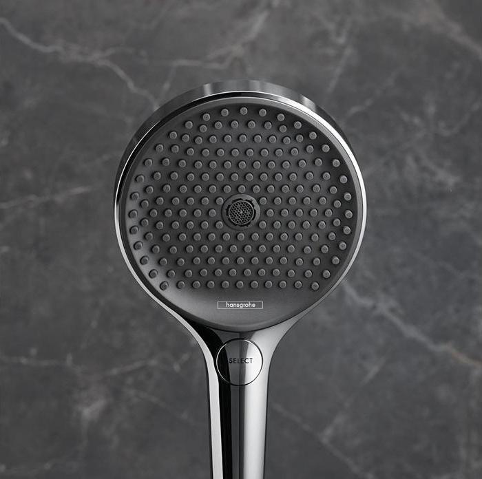 Actual product image hansgrohe Rainfinity 130 3 jet types (3 Beam types, 14 l/min)