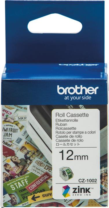 Produktbild Brother CZ-1002 Etikettenrolle (1.20 cm, Weiss)
