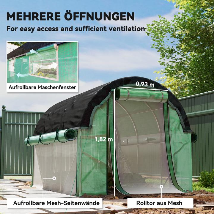 Image du produit Outsunny Tunnels en plastique