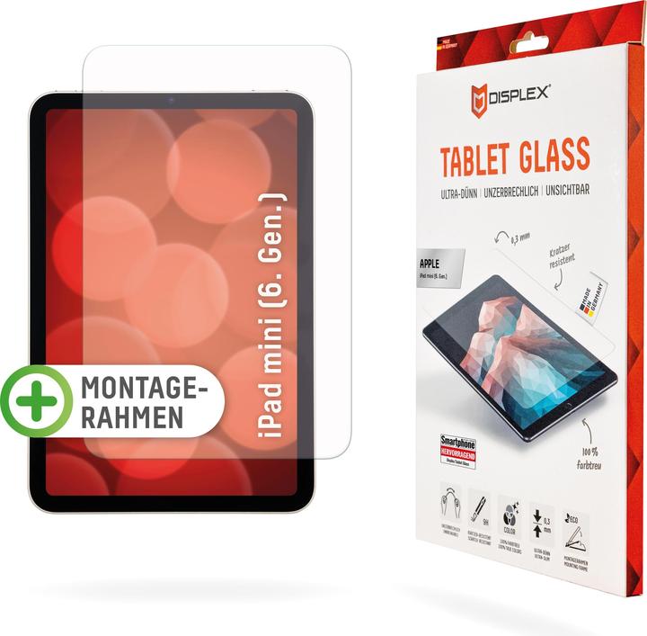 Immagine prodotto Displex Tablet Glass (1 Pezzo/i, iPad mini 2021 (6a generazione))