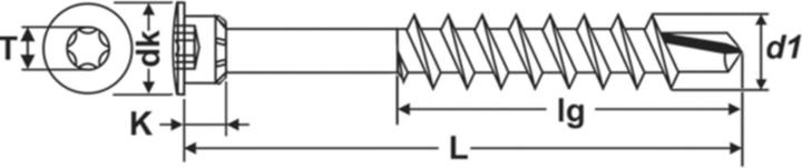 Image du produit Profix Vis pour moulures (500 Vis par pièce)
