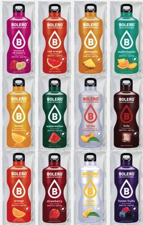 Produktbild Bolero Testpakete (Früchte, Beere, exotische Früchte, erfrischende Minze, 12 x)