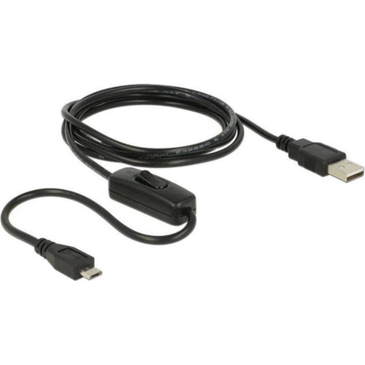 Delock USB A – Micro USB B (1.50 m, USB 2.0), USB Kabel