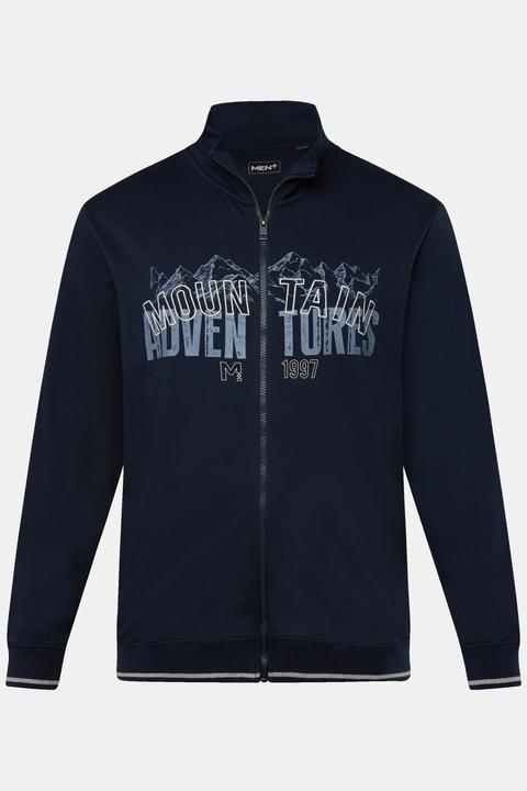 Produktbild Men+ Sweatjacke, Stehkragen, Brustprint (L)