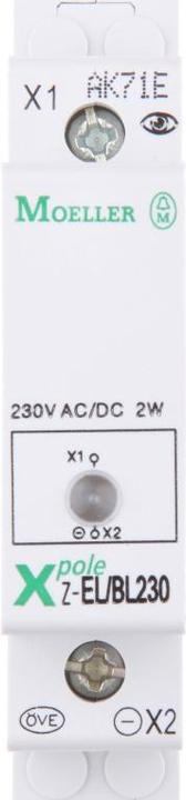 Actual product image Eaton Single lamp, 230AC/DC, blue 103131