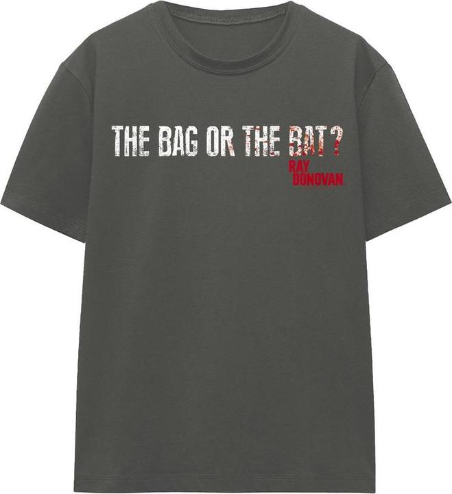 Actual product image Ray Donovan Unisex Adult Bag Or Bat T-Shirt (XL)