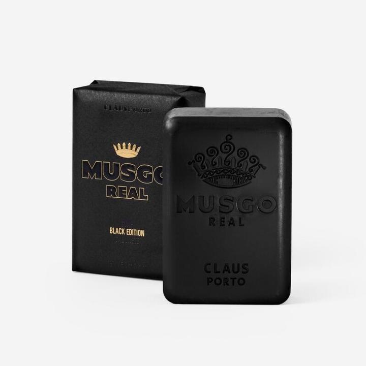 Produktbild Musgo Real Körperseife Black Edition