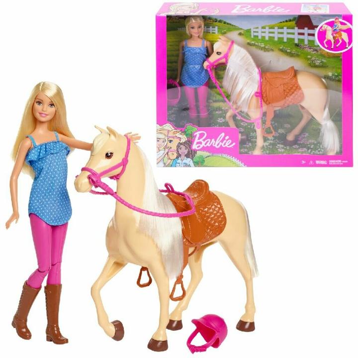 Produktbild Barbie Pferd & Puppe