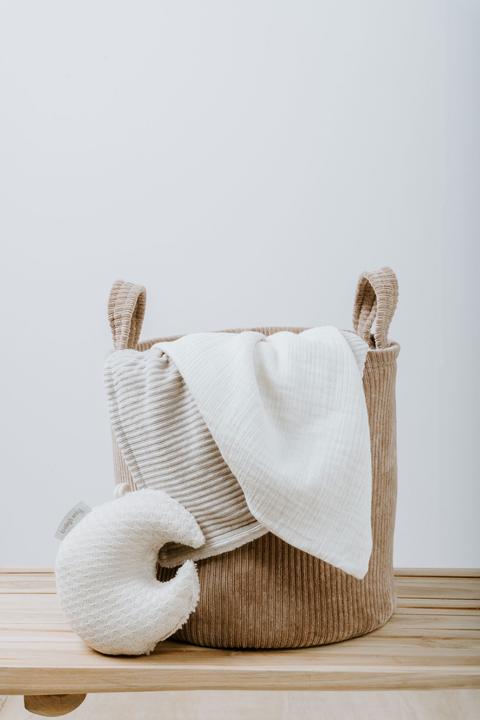 Actual product image Baby's only Storage basket Sense white - Ø38 cm