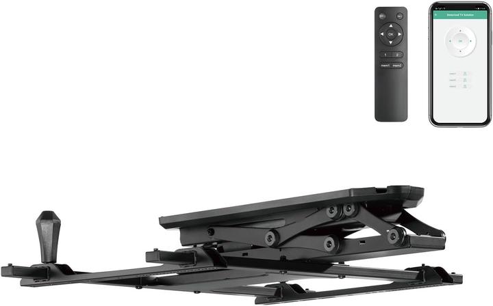 Actual product image Maclean UCHWYT DO TV ELEKTRYCZNY SUFITOWY 32 -70 35KG MC-880T (Ceiling, 35 kg, 32" - 70")