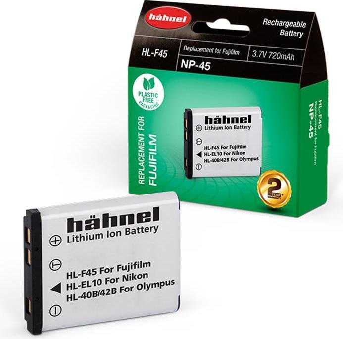 Produktbild Hähnel Ersatzakku HL-F45, für Fuji NP-45 (Kamera Akku)
