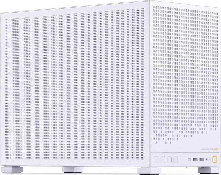 Image du produit Jonsbo D32 PRO Mesh PC-Gehäuse, Mini-Gehäuse, mATX - weiss (mATX, Mini-ITX)