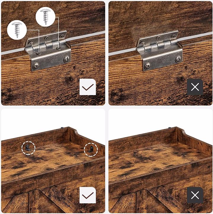 Actual product image Vasagle Truhe (100 x 40 x 46 cm)