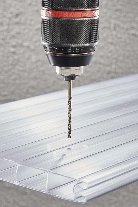 Actual product image wolfcraft 1 metal drill HSS-Co ø4.0x75mm (4 mm)