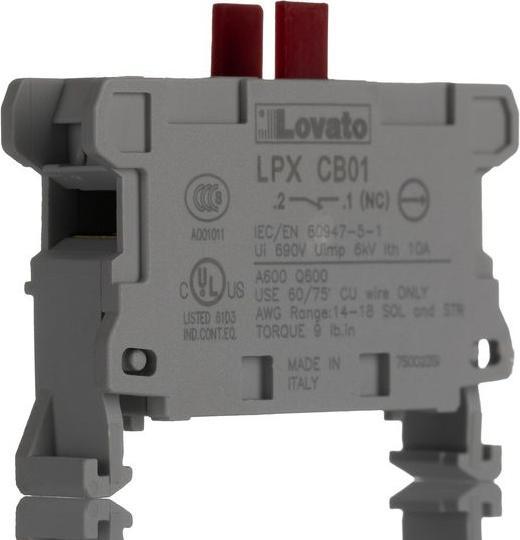 Produktbild Lovato Base Mount Enclosure Contact Element NC