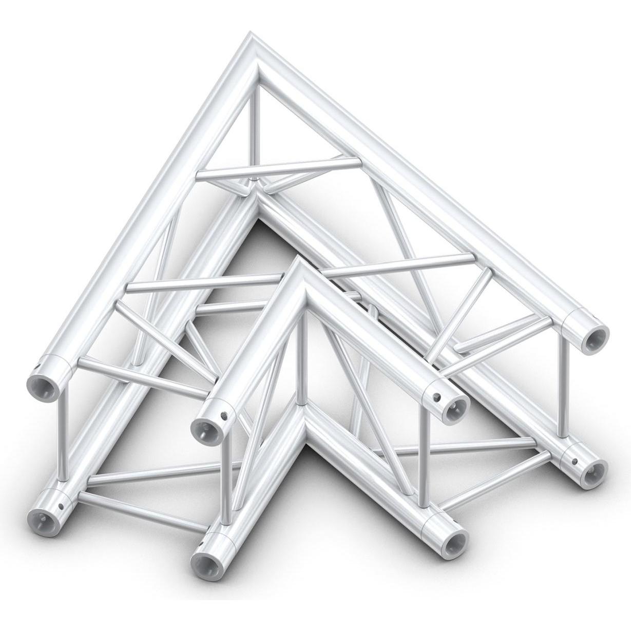 Milos Systems Corner 60° Pro-30 Square G, Montage Lichttechnik, Schwarz