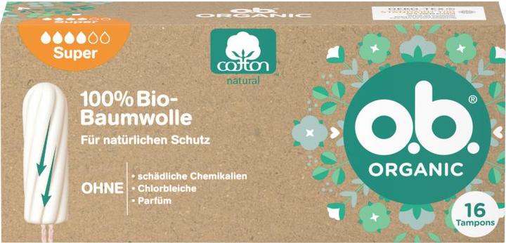 Produktbild o.b. Organic Bio Super 16St (16x)