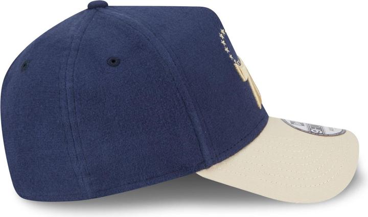 Actual product image New Era A-Frame 9Forty Cap MOLESKIN Philadelphia 76ers navy (One size)