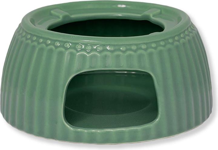 Greengate Alice Stövchen dusty green 13 x 5cm