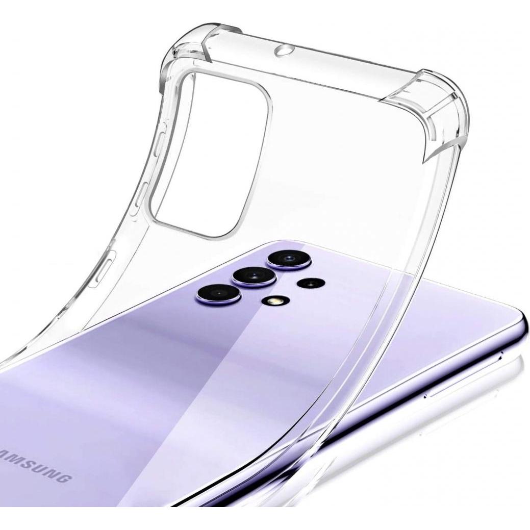 Thumbnail - Screenguard Samsung Galaxy A72 Hülle Crystal Soft Airbag Bumper (Samsung Galaxy A72), Smartphone Hülle, Transparent